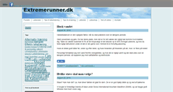 Desktop Screenshot of extremerunner.dk